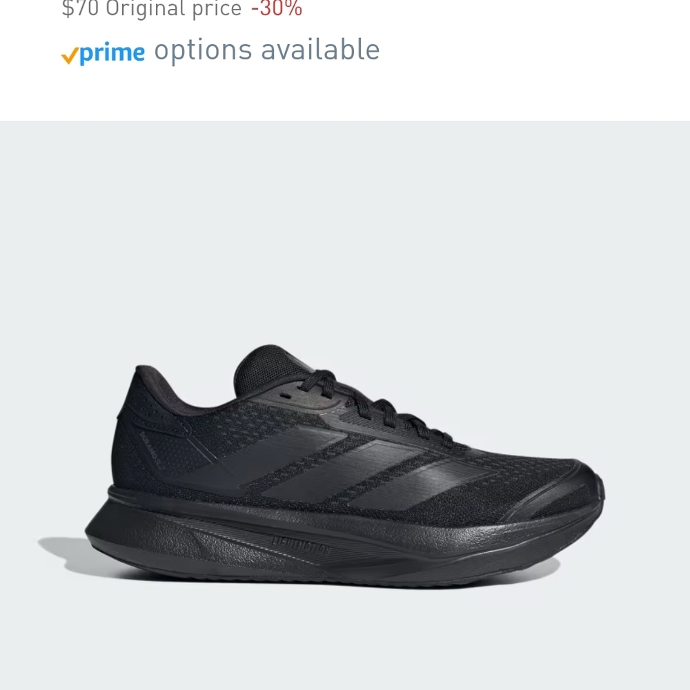 adidas Women's All-Black Athletic Running Shoes